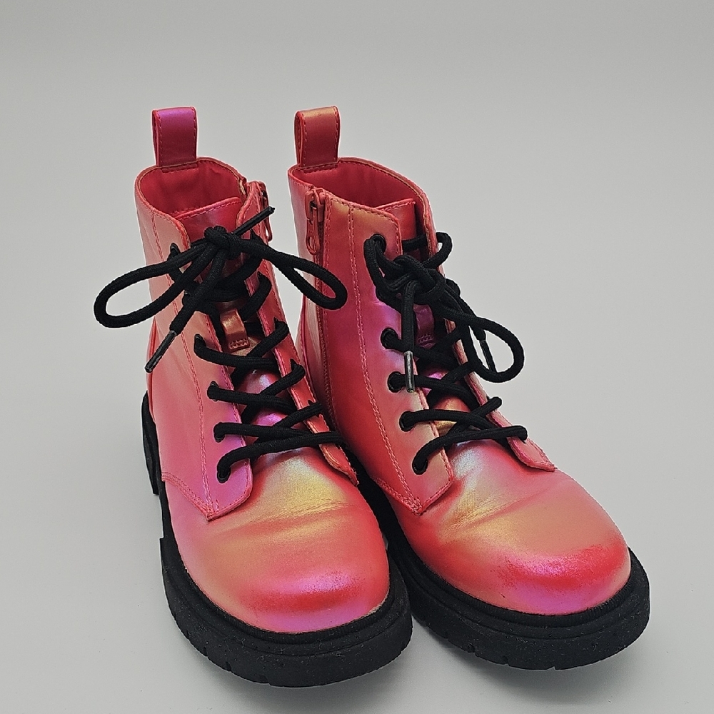 Art Class Super Cute Girl's Kayden Lace-Up Combat Boots